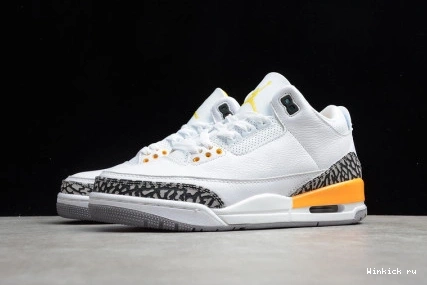 3 JORDAN CK9246-108  Orange” Retro“Laser 0923